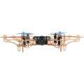 HOSHI ZL100 Wooden Aircraft DIY Drone Camera WiFi FPV Altitude Hold Headless Mode Training Educational RC Quadcopter Drone